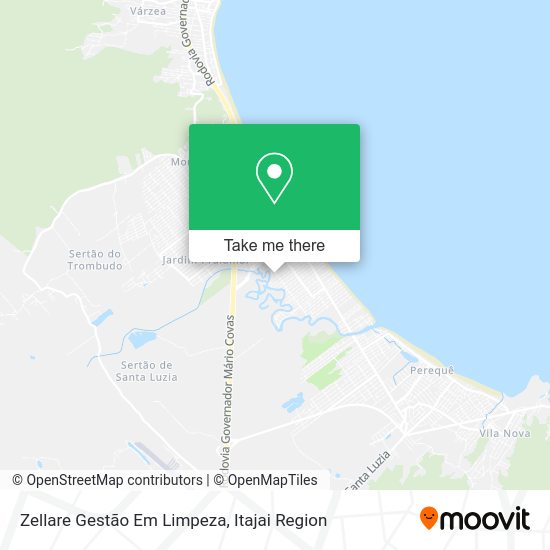 Zellare Gestão Em Limpeza map