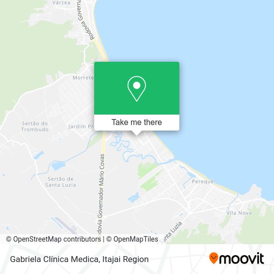 Gabriela Clínica Medica map
