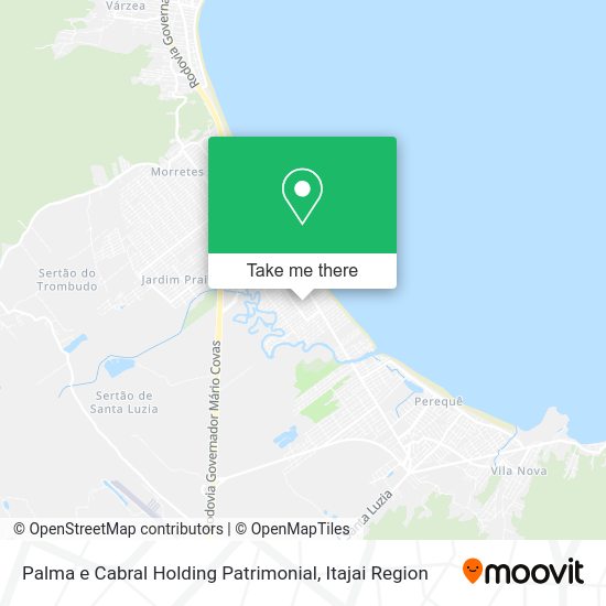 Palma e Cabral Holding Patrimonial map