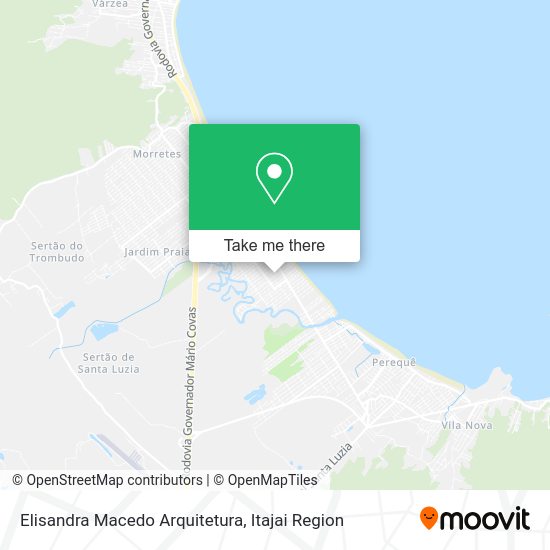 Elisandra Macedo Arquitetura map