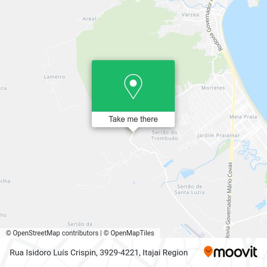 Rua Isidoro Luís Crispin, 3929-4221 map
