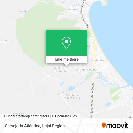 Cervejaria Atlântica map
