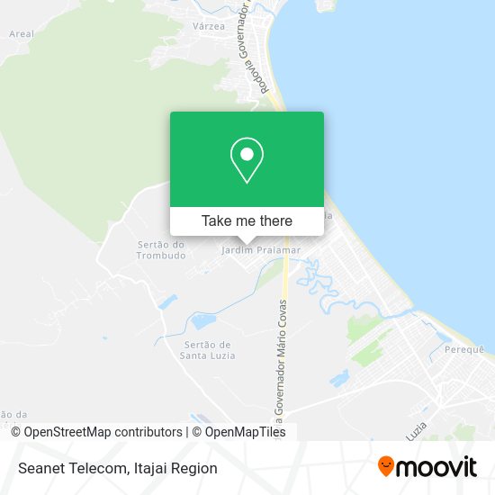 Seanet Telecom map
