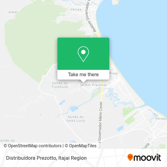 Distribuidora Prezotto map