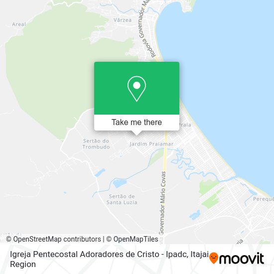 Igreja Pentecostal Adoradores de Cristo - Ipadc map