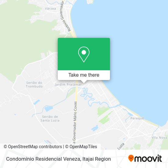 Condomínio Residencial Veneza map