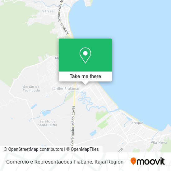 Comércio e Representacoes Fiabane map