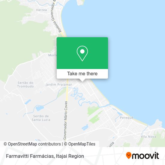 Farmavitti Farmácias map