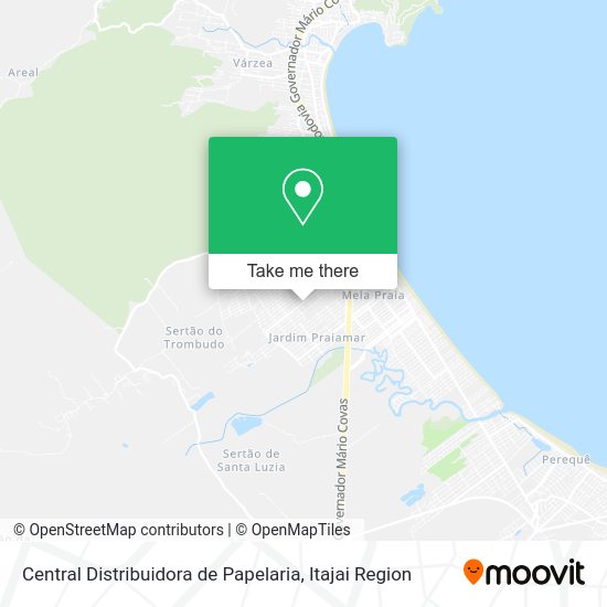 Central Distribuidora de Papelaria map
