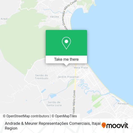 Andrade & Meurer Representações Comerciais map