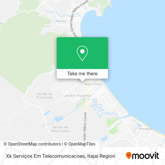 Xk Serviços Em Telecomunicacoes map
