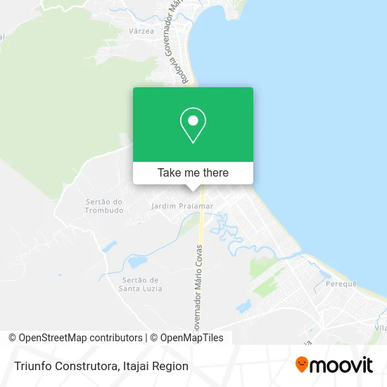 Triunfo Construtora map