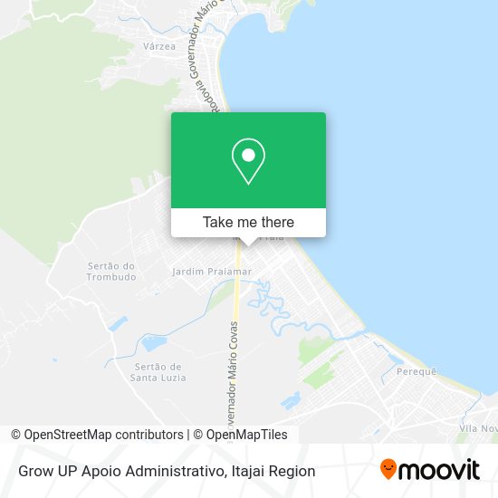 Grow UP Apoio Administrativo map