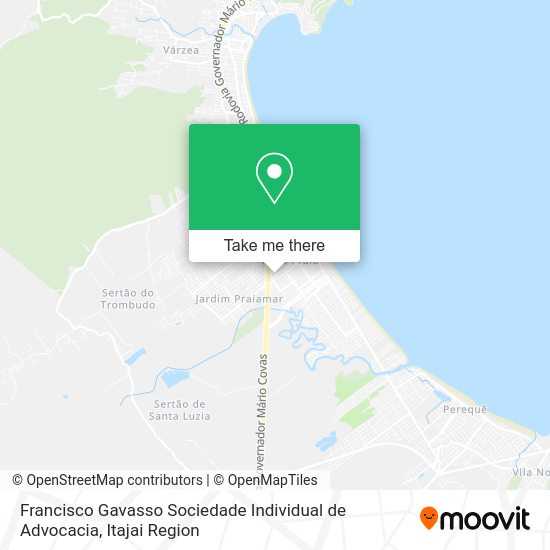Francisco Gavasso Sociedade Individual de Advocacia map