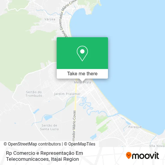 Rp Comercio e Representação Em Telecomunicacoes map