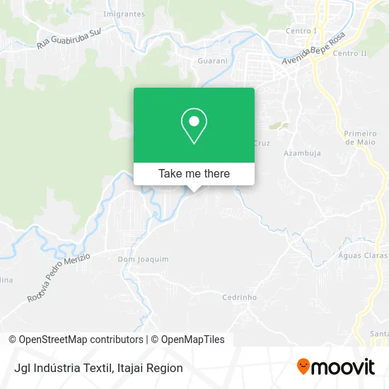 Jgl Indústria Textil map
