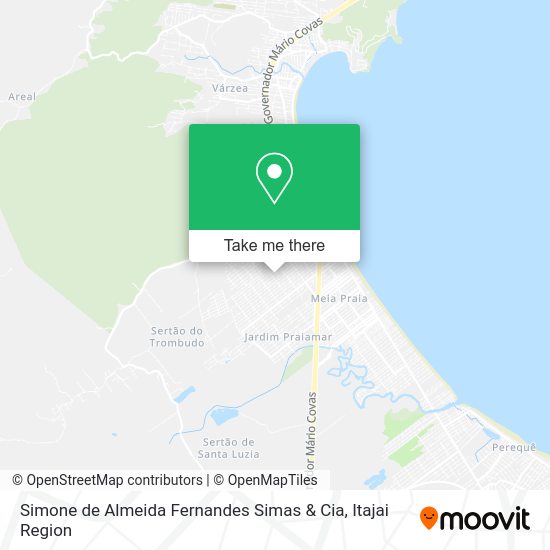 Simone de Almeida Fernandes Simas & Cia map