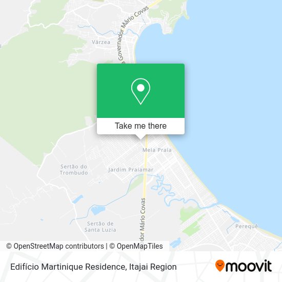 Edifício Martinique Residence map
