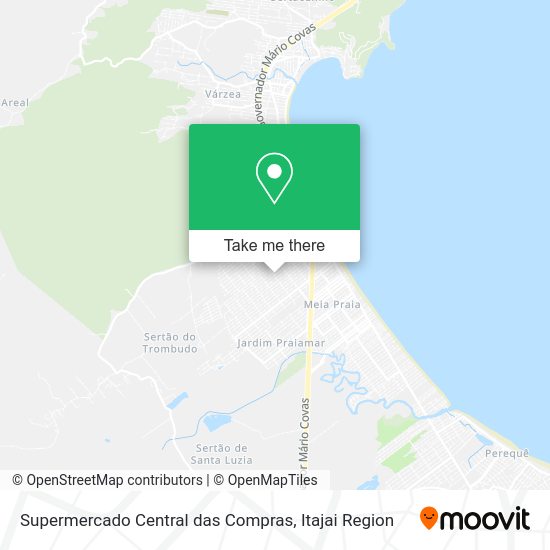 Supermercado Central das Compras map