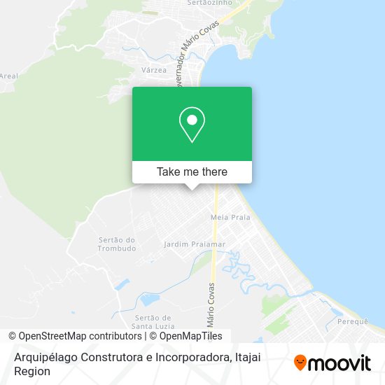 Arquipélago Construtora e Incorporadora map