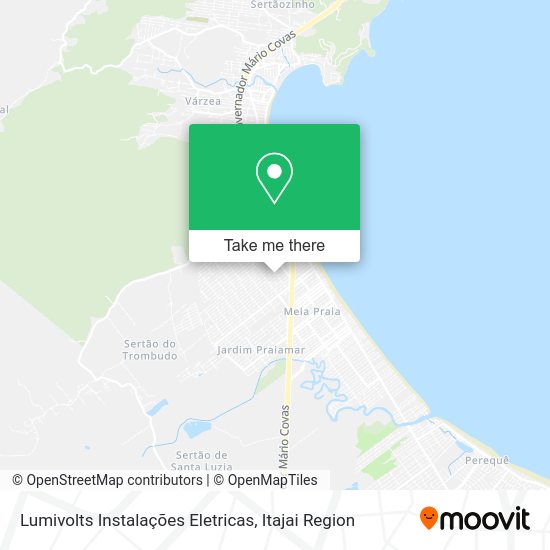 Lumivolts Instalações Eletricas map