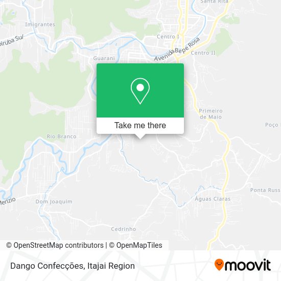 Dango Confecções map