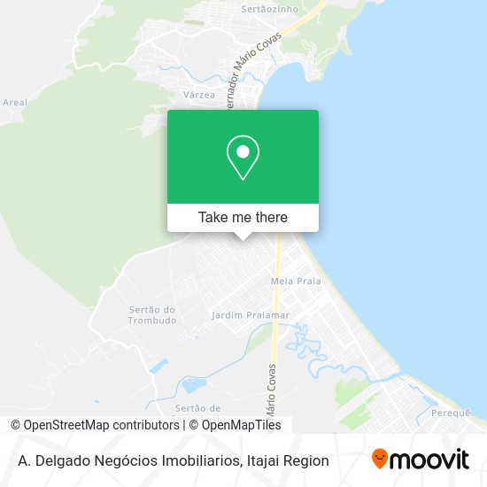 A. Delgado Negócios Imobiliarios map
