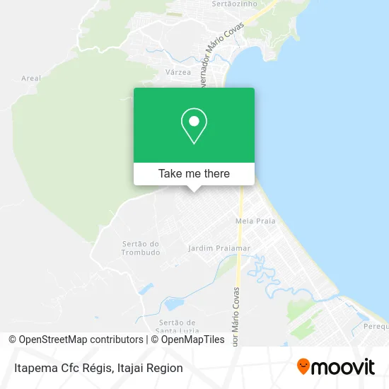Itapema Cfc Régis map