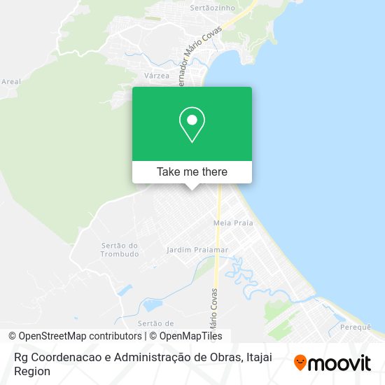 Rg Coordenacao e Administração de Obras map