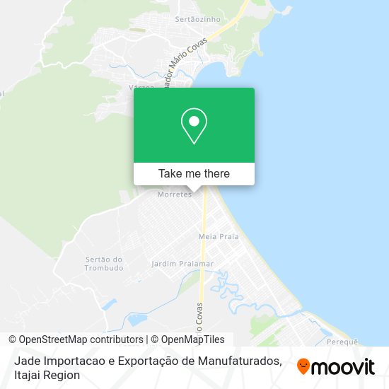 Jade Importacao e Exportação de Manufaturados map