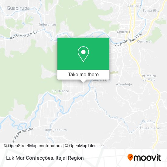 Luk Mar Confecções map