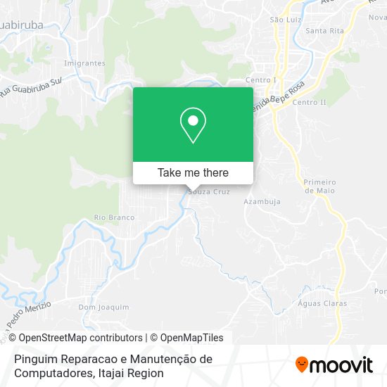 Pinguim Reparacao e Manutenção de Computadores map