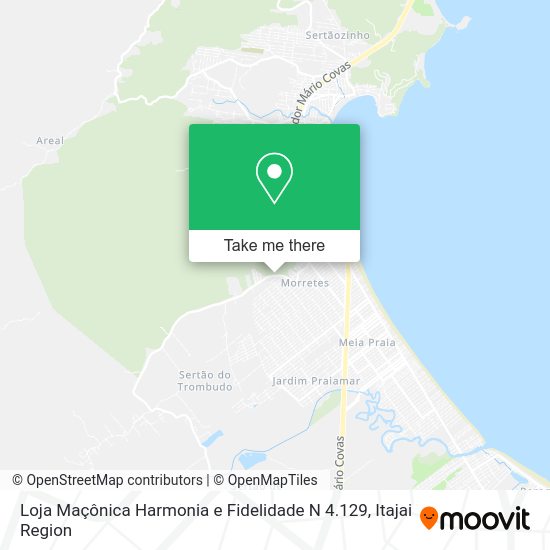 Loja Maçônica Harmonia e Fidelidade N 4.129 map