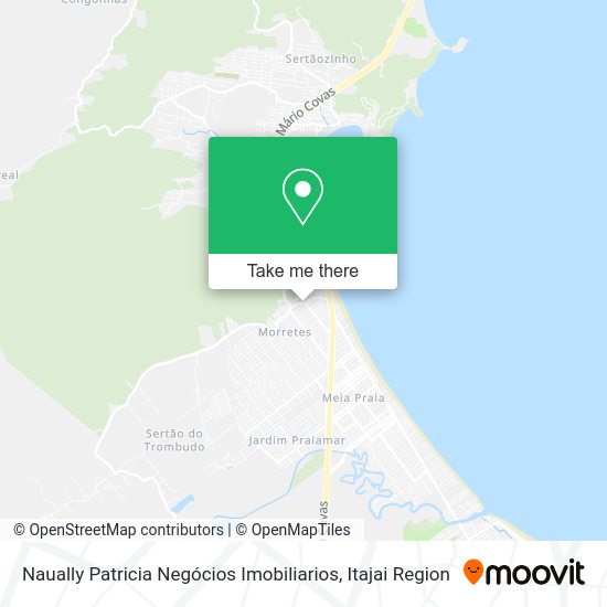 Naually Patricia Negócios Imobiliarios map