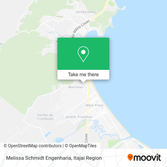 Melissa Schmidt Engenharia map