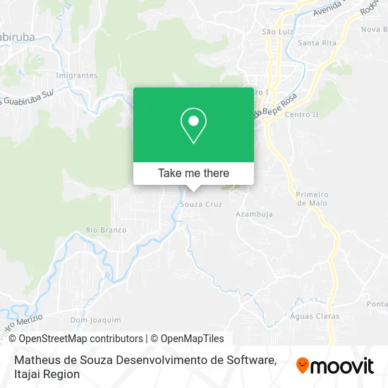 Matheus de Souza Desenvolvimento de Software map