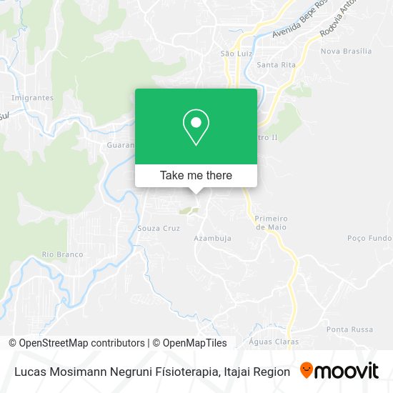 Lucas Mosimann Negruni Físioterapia map