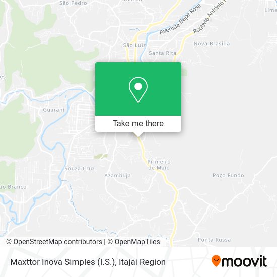 Maxttor Inova Simples (I.S.) map