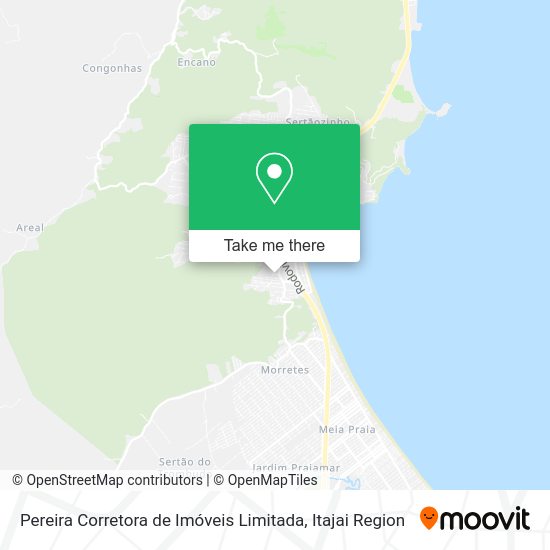 Pereira Corretora de Imóveis Limitada map