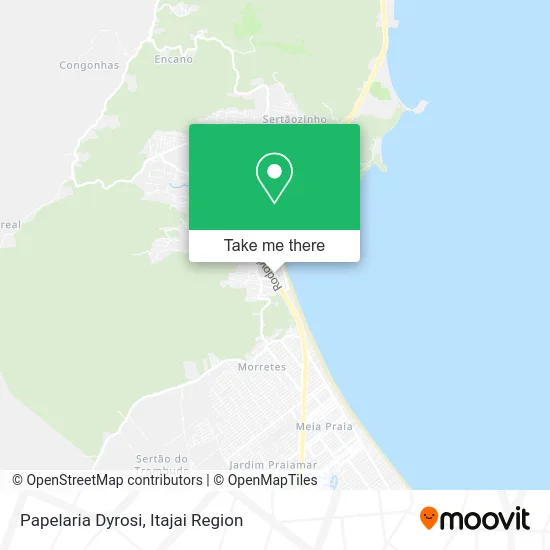 Papelaria Dyrosi map