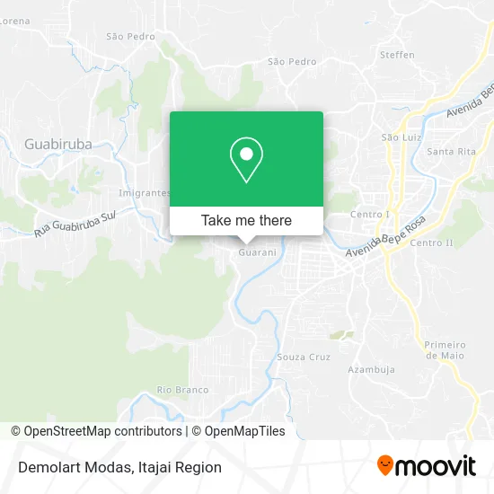 Demolart Modas map