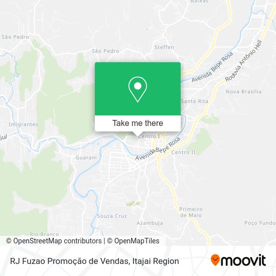 RJ Fuzao Promoção de Vendas map