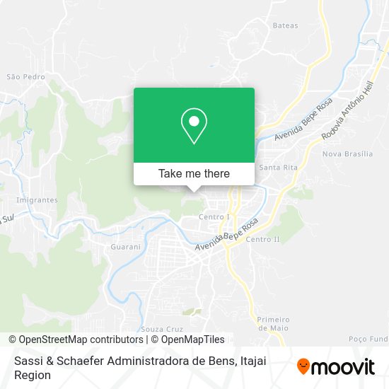 Sassi & Schaefer Administradora de Bens map