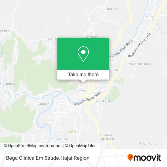 Bega Clinica Em Saúde map