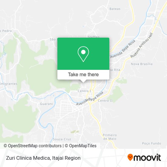 Zuri Clínica Medica map