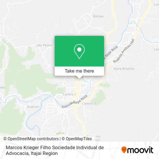Marcos Krieger Filho Sociedade Individual de Advocacia map