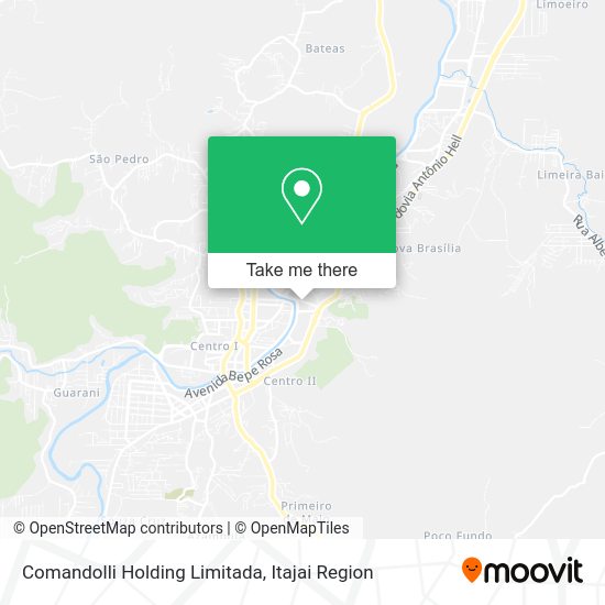 Comandolli Holding Limitada map