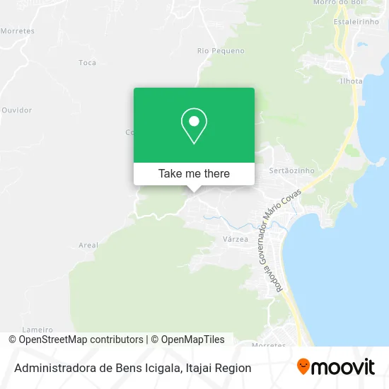 Administradora de Bens Icigala map