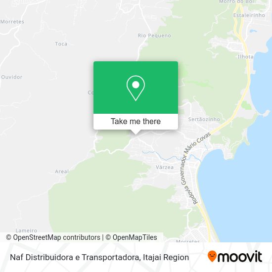 Naf Distribuidora e Transportadora map