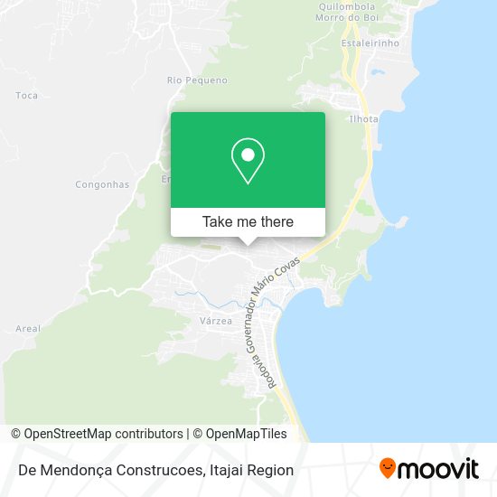 De Mendonça Construcoes map